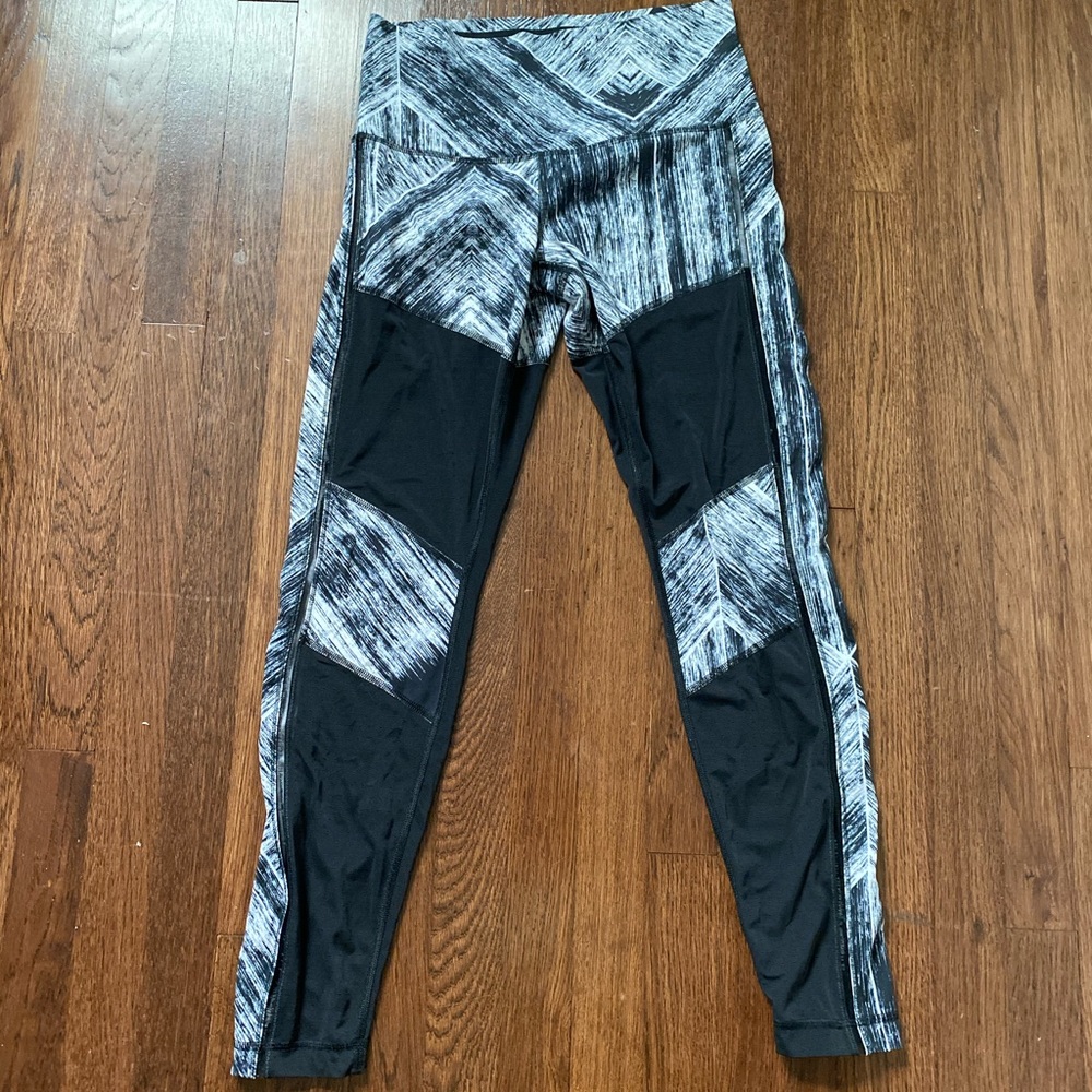 Like New Lululemon Wunder Under Mesh long legging